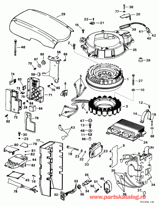 ��������� ��������� Evinrude E150FSXECR 1998  - nition System