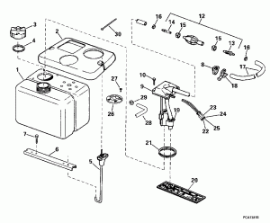 �������� ��� Kit -- 1.8 ������ -- (�����) (Oil Tank Kit -- 1.8 Gallon -- (optional))
