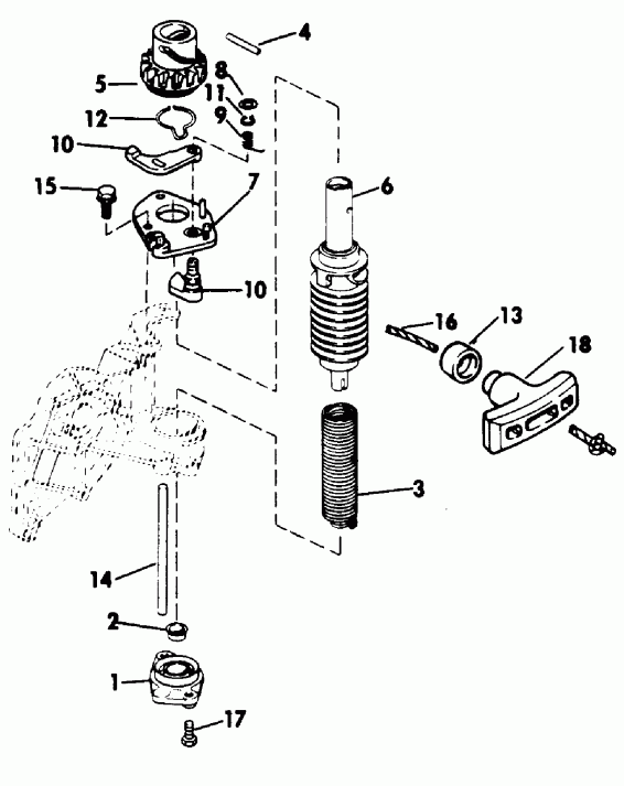 �������� ����� Evinrude E150JLECD 1998  - wer Trim/tilt Electrical - wer Trim / tilt ���������