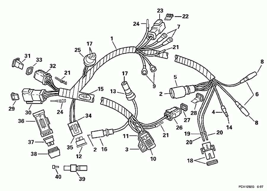 ��������� ����� ������� E150SLECD 1998  - tor Harness