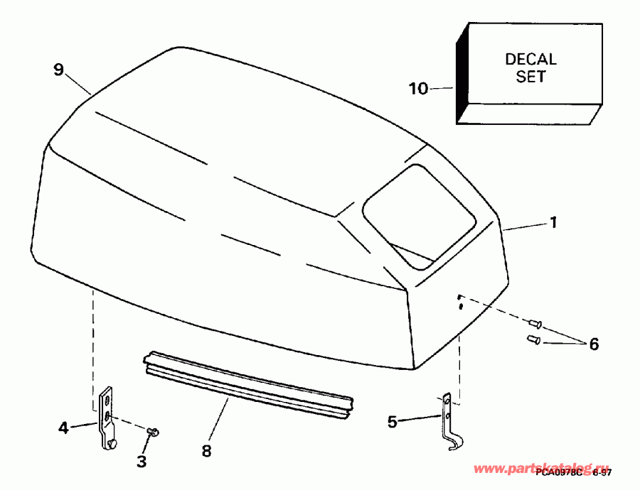   Evinrude E15EECR 1998  -  Johnson - Johnson