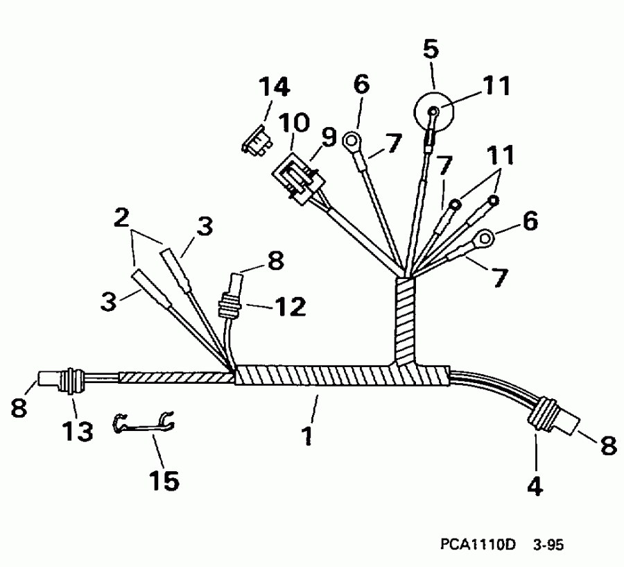  EVINRUDE E15FRECM 1998  -  Te Models - Te Models