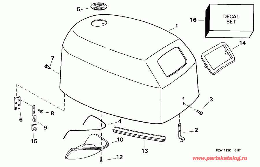   Evinrude E15FRELECM 1998  - Evinrude /  Evinrude