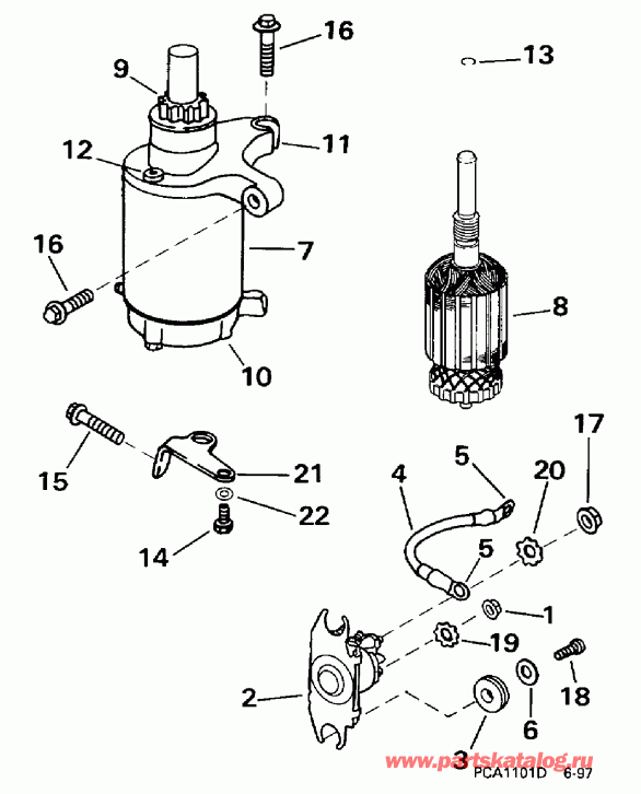  ������� E15FRLECM 1998  - arter Motor & Solenoid - arter Motor & Solenoid