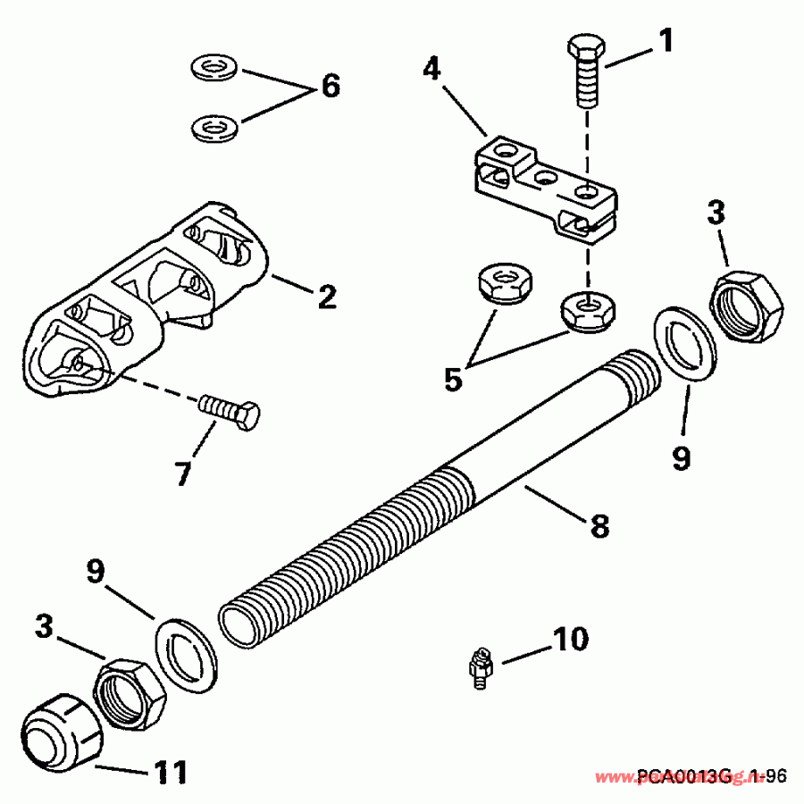 ��������� �������� ����� EVINRUDE E175FSLECS 1998  -  Optional / �����