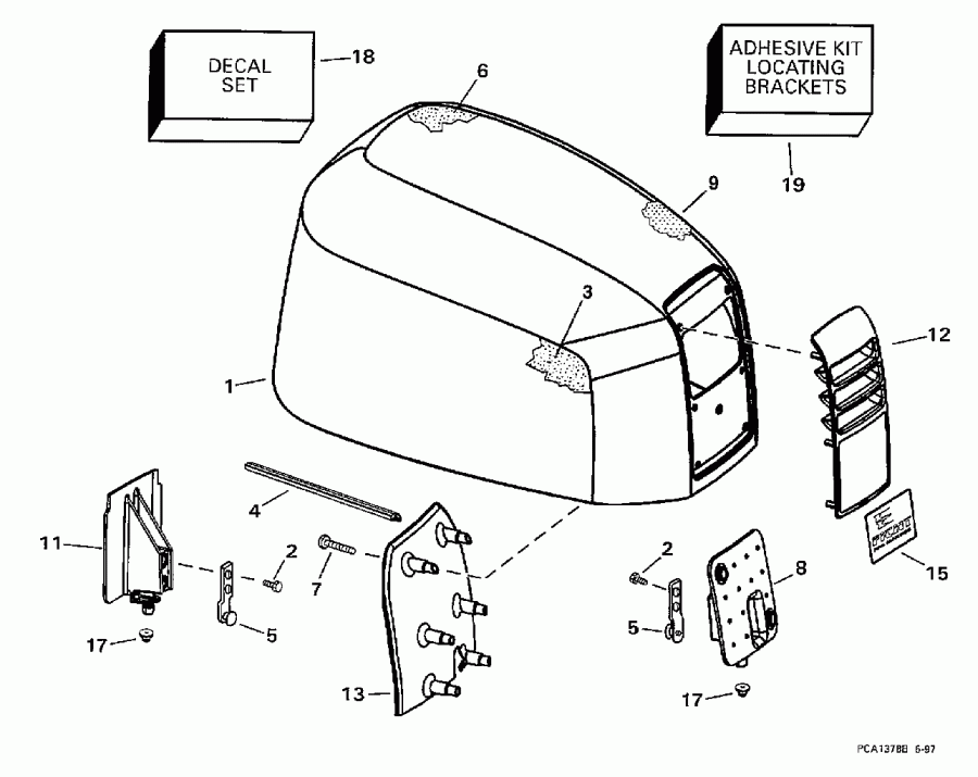 ��������� EVINRUDE E175FSXECS 1998  -  Johnson