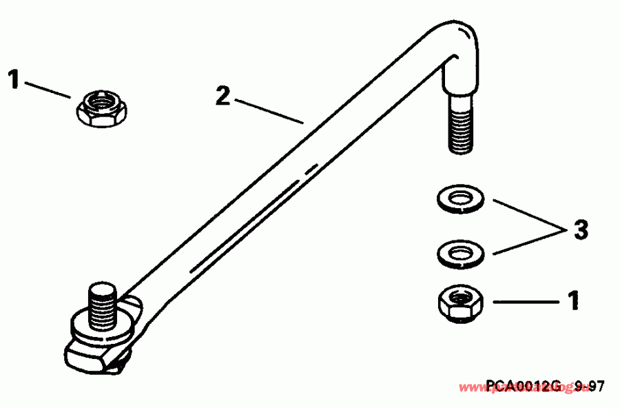   Evinrude E175FSXECS 1998  - eering Link Kit - ee  Kit