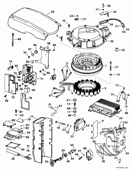 ��������� Evinrude E175FTLECS 1998  - nition System - nition System