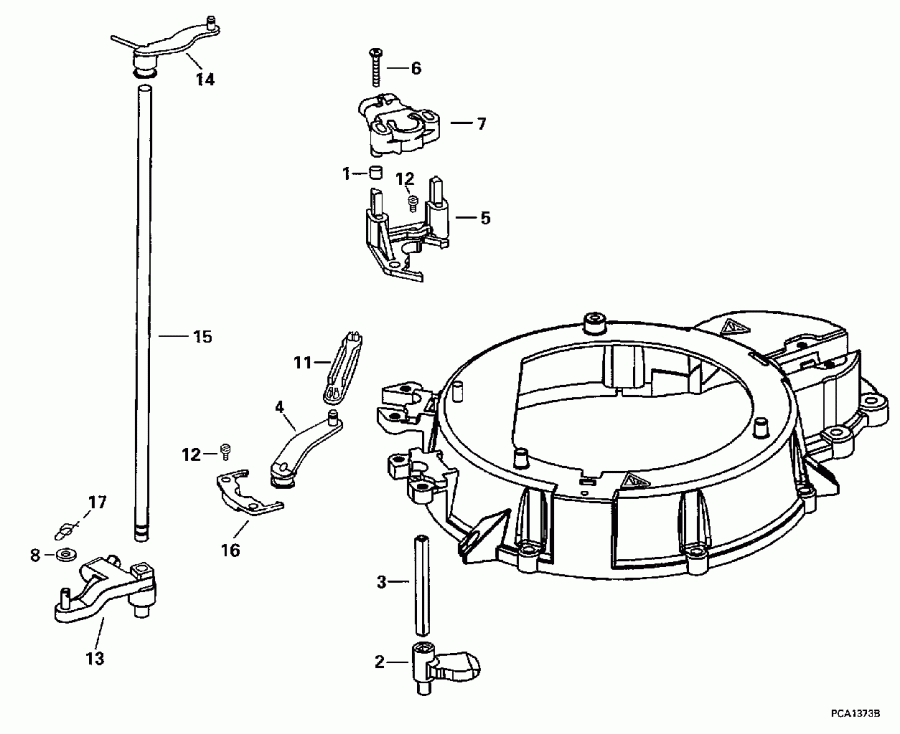  ������� E175FTLECS 1998  - rottle ��������� �������� - rottle Linkage