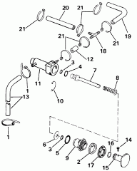 Карбюратор & Подъемный механизм -- 200 (Carburetor & Linkage -- 200)