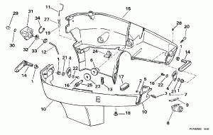 Нижняя крышка двигателя (Lower Engine Cover)
