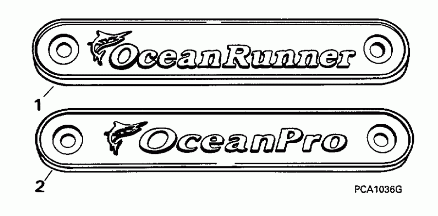 ��������� �������� ����� EVINRUDE E250CZECD 1998  - ����� /  Optional