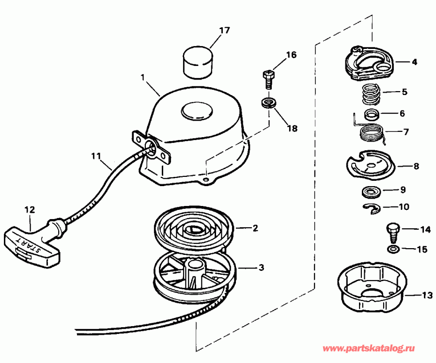 �������� ����� EVINRUDE E25TEECB 1998  -  Johnson - Johnson