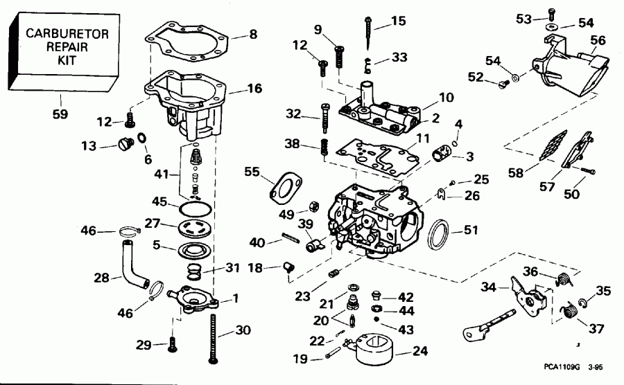 ����� ������� E25TELECB 1998  - ankshaft & Piston / ank��� & �������
