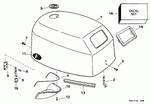   () -- Evinrude (Engine Cover -- Evinrude)