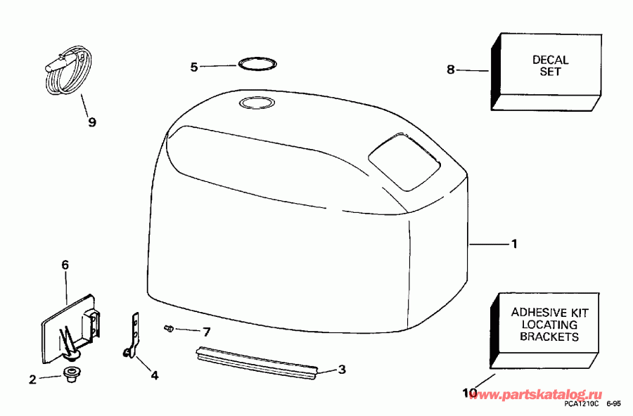 ����� Evinrude E25TKECA 1998  - Johnson