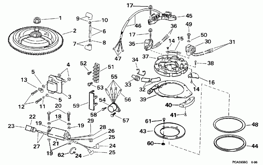 ����� EVINRUDE E30TEECS 1998  - nition