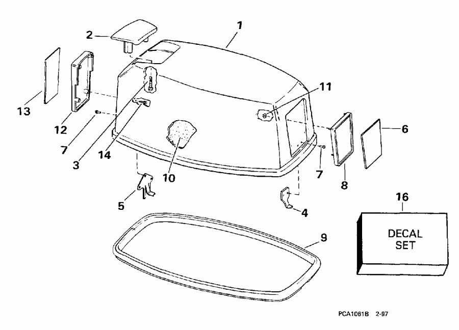 ��������� EVINRUDE E30TELECB 1998  -  Johnson