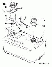��������� ��� -- 6 ������ (Fuel Tank -- 6 Gallon)