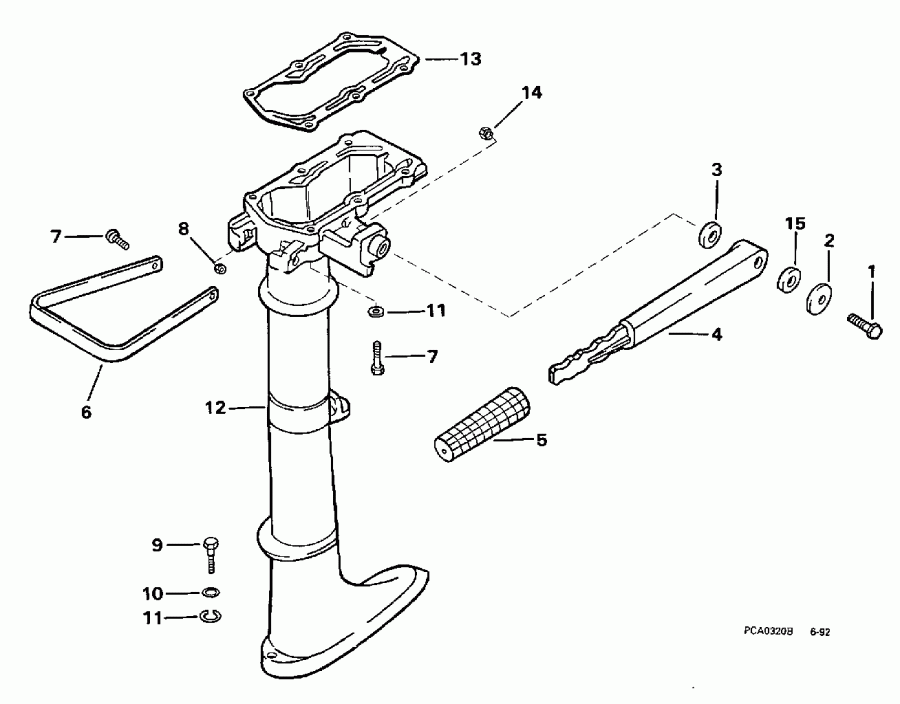��������� ��������� Evinrude E3RSS 1998  - dsection / dsection