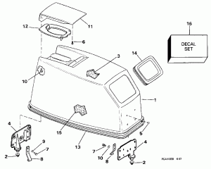 ������ ��������� (�����) -- Johnson (Engine Cover -- Johnson)