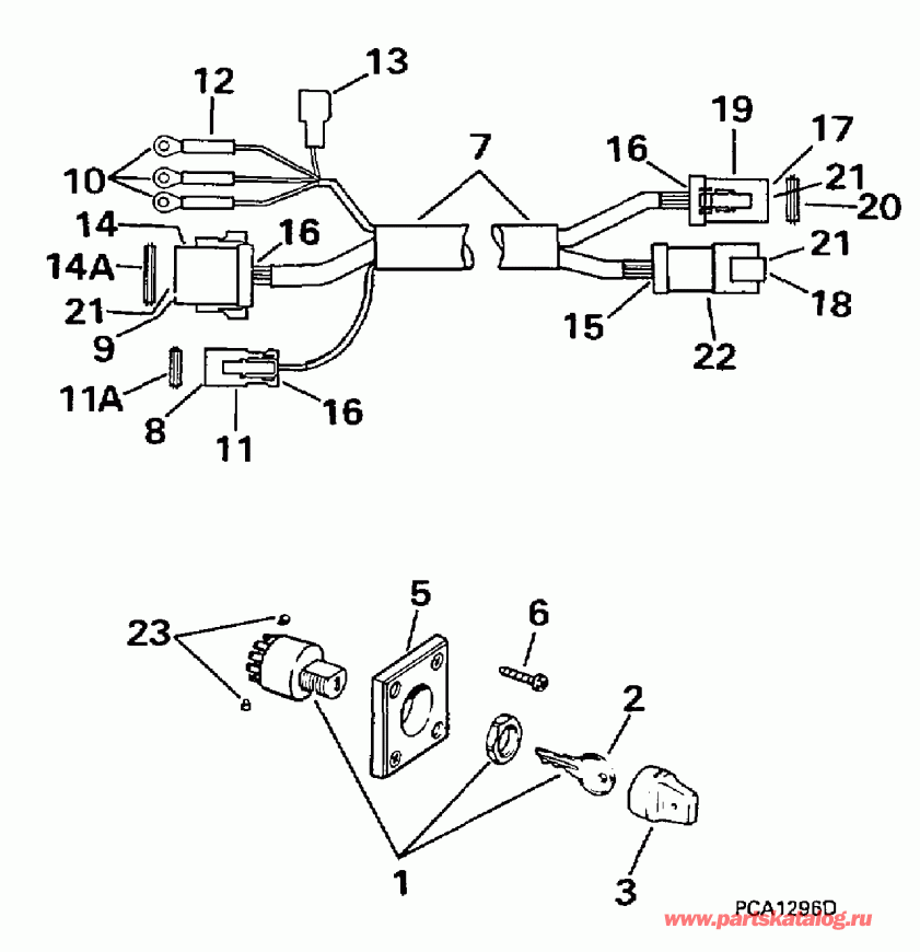 �������� ��������� ����� EVINRUDE E40TLECR 1998  - 40te, 40ttl /  40te, 40ttl