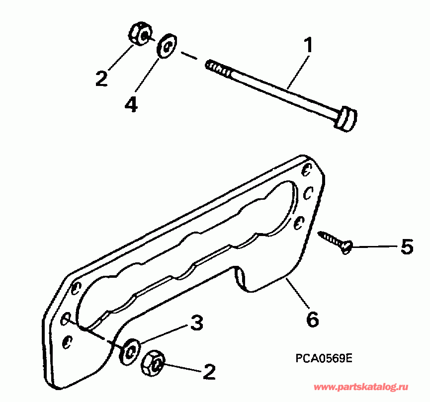 ��������� �������� ����� EVINRUDE E40TLECR 1998  -  40 Rope - 40 ����