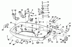 ������ ������ ��������� (Lower Engine Cover)