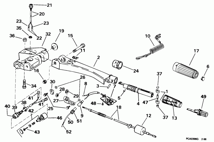   E50TTLECA 1998  - eering Handle