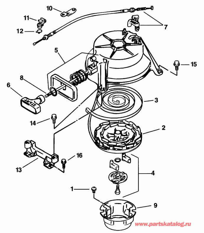 ��������� ��������� Evinrude E5RECS 1998  - wind �������