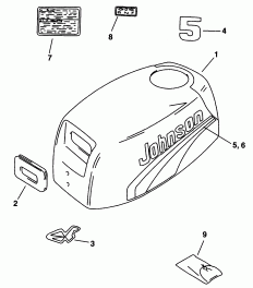 ������ ��������� (�����) -- Johnson (Engine Cover -- Johnson)