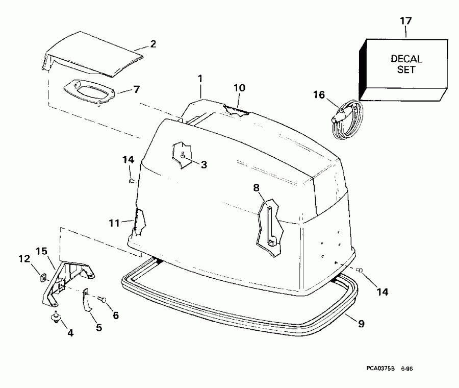 ��������� Evinrude E60TLECM 1998  -  Johnson