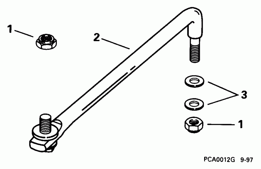 �������� ��������� ����� Evinrude E60TLECM 1998  - eering Link Kit (2) / ee������ ����������� Kit (2)