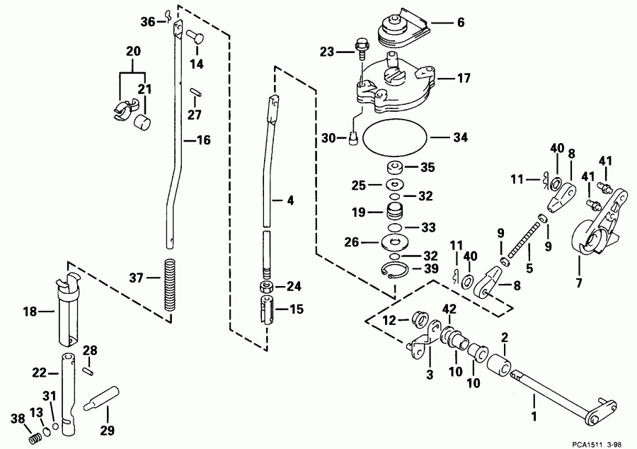 ��������� ������� E70FLTLECS 1998  - ift ���� & ����� / ift Rod & Lever