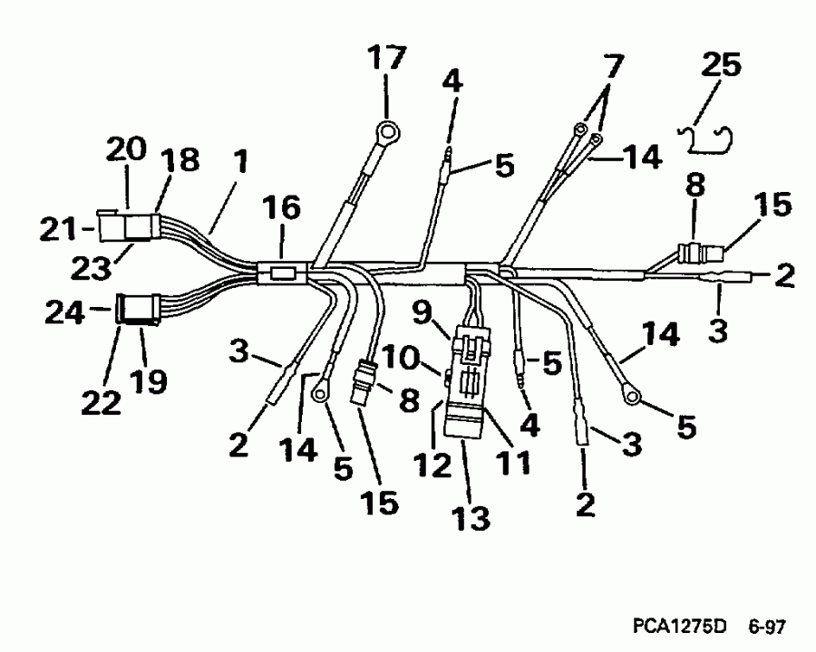 ����� Evinrude E8FRECA 1998  - tor ������ / tor Cable