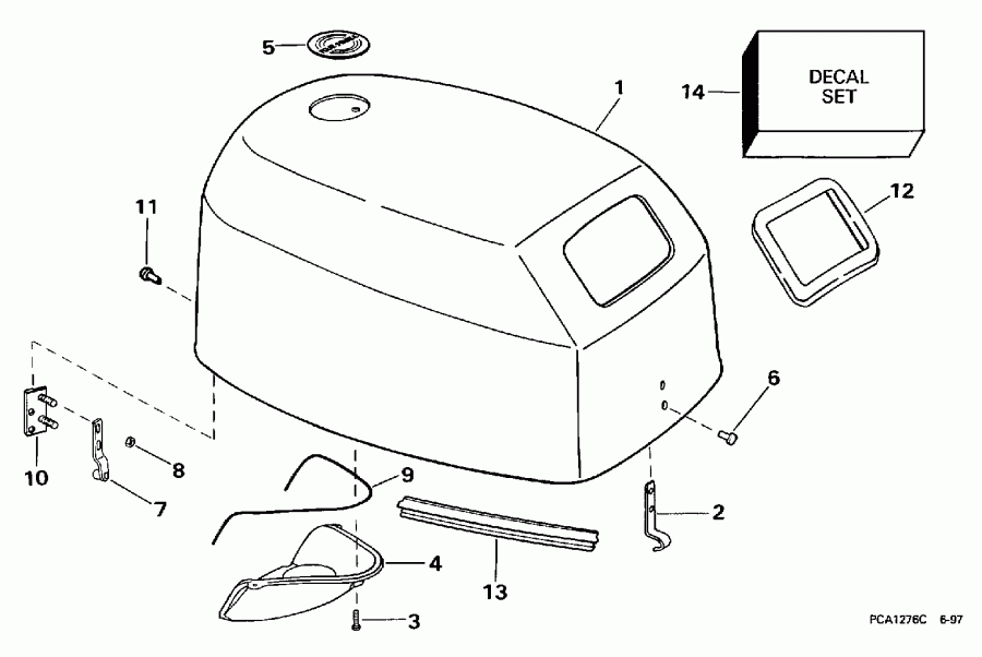 ��������� �������� ����� EVINRUDE E8FRLECA 1998  - Johnson /  Johnson