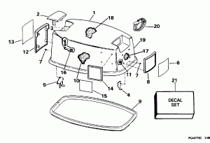 ������ ������ ��������� (Lower Engine Cover)