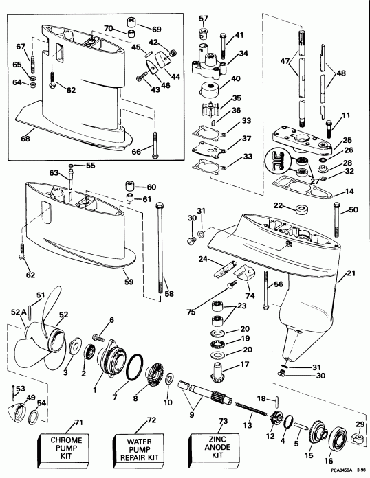 ����� Evinrude E8SRLECA 1998  - arcase - arcase
