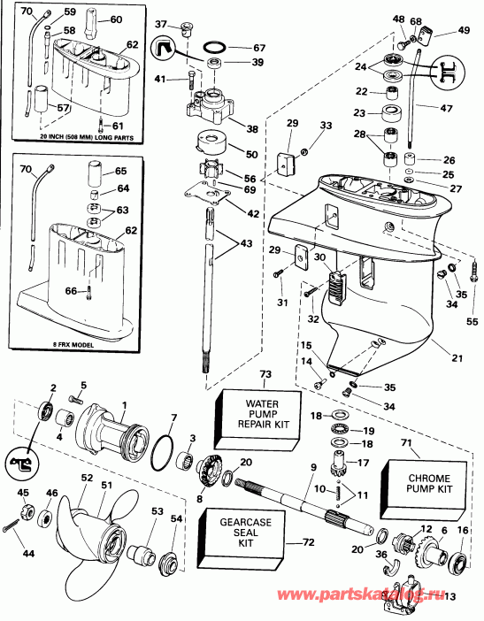 �������� ����� EVINRUDE HE10FELECA 1998  - arcase / arcase