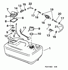 ��������� ��� -- 3 ������ -- 15kc Models Only (Fuel Tank -- 3 Gallon -- 15kc Models Only)