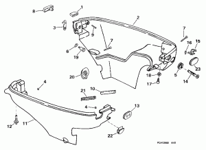 ������ ������ ��������� (Lower Engine Cover)