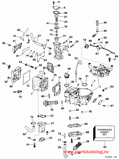 �������� ����� ������� HE6FRLECA 1998  - linder & ������ ��������� / linder & Crankcase