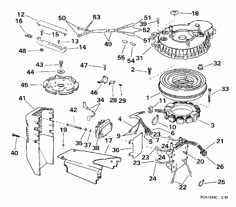 ��������� EVINRUDE SE105RWLH 1998  - nition System / nition System