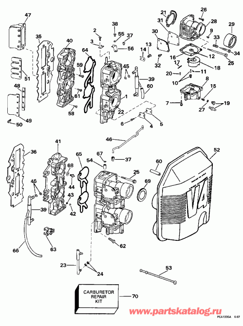 �������� ����� ������� SE105RWYH 1998  - rburetor & �������� ���������
