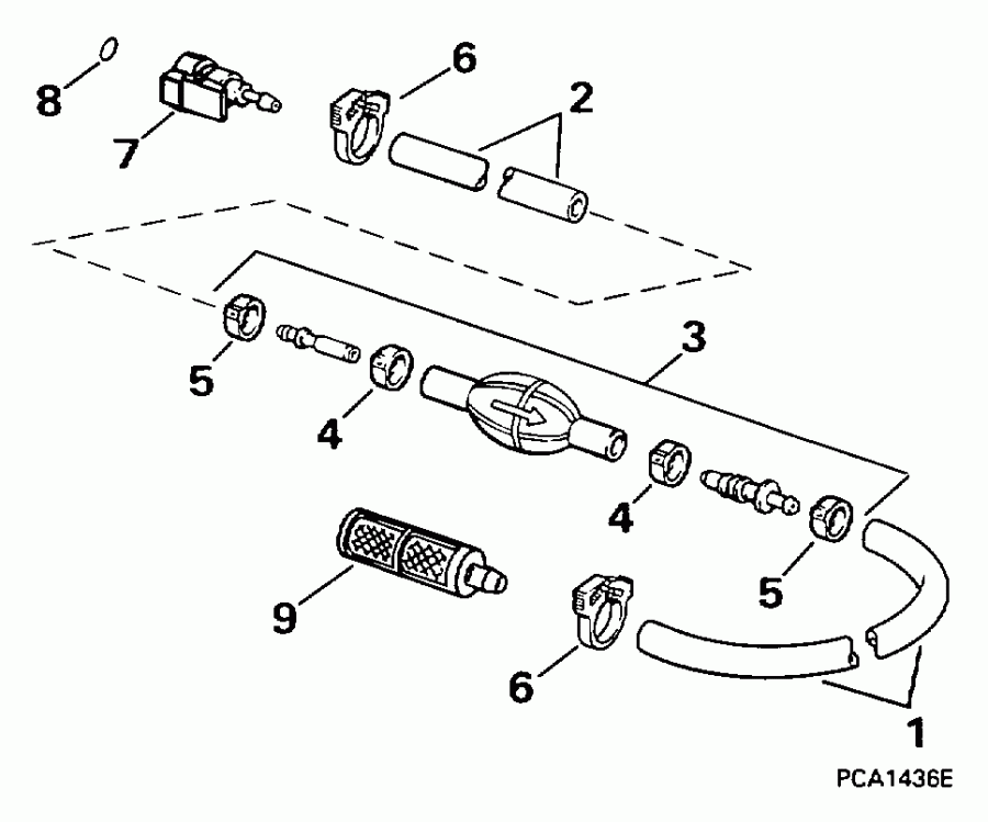 ��������� ��������� EVINRUDE SE105WEXV 1998  - se & Filter / se & ������