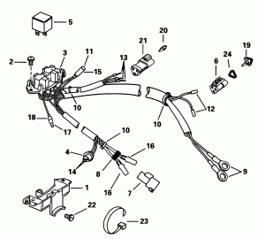     (Power Trim/tilt Electrical)