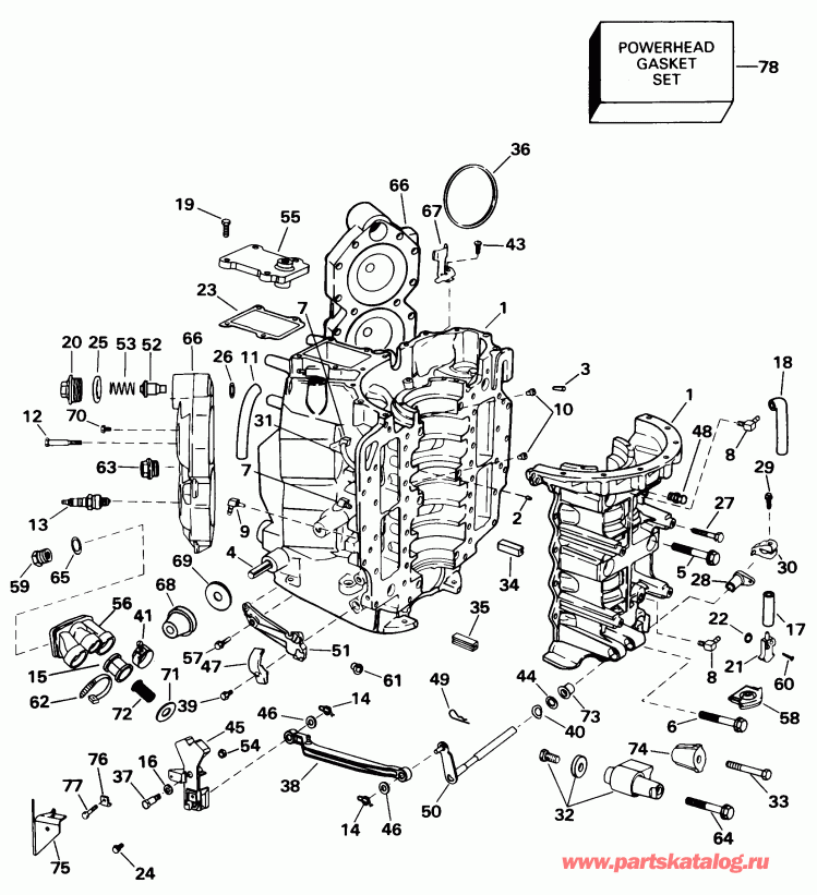 �������� ����� EVINRUDE SE105WRPXV 1998  - linder & ������ ���������