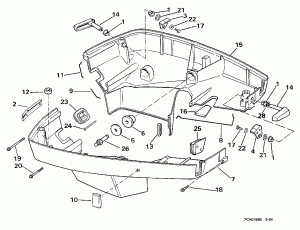    (Lower Engine Cover)