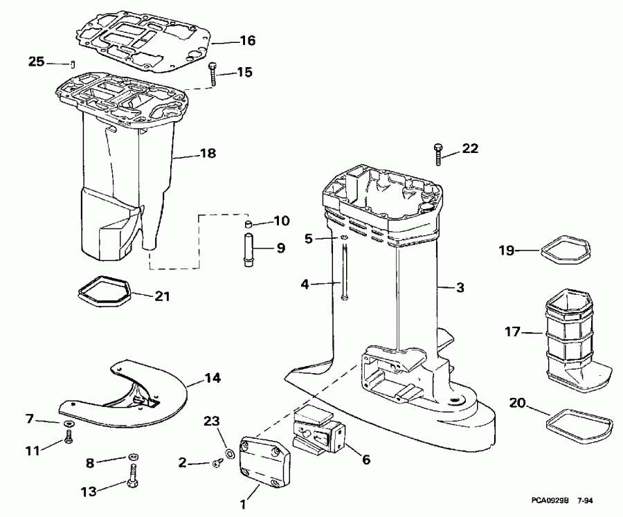  ������� SE150WTPXY 1998  - haust ������ / haust Housing
