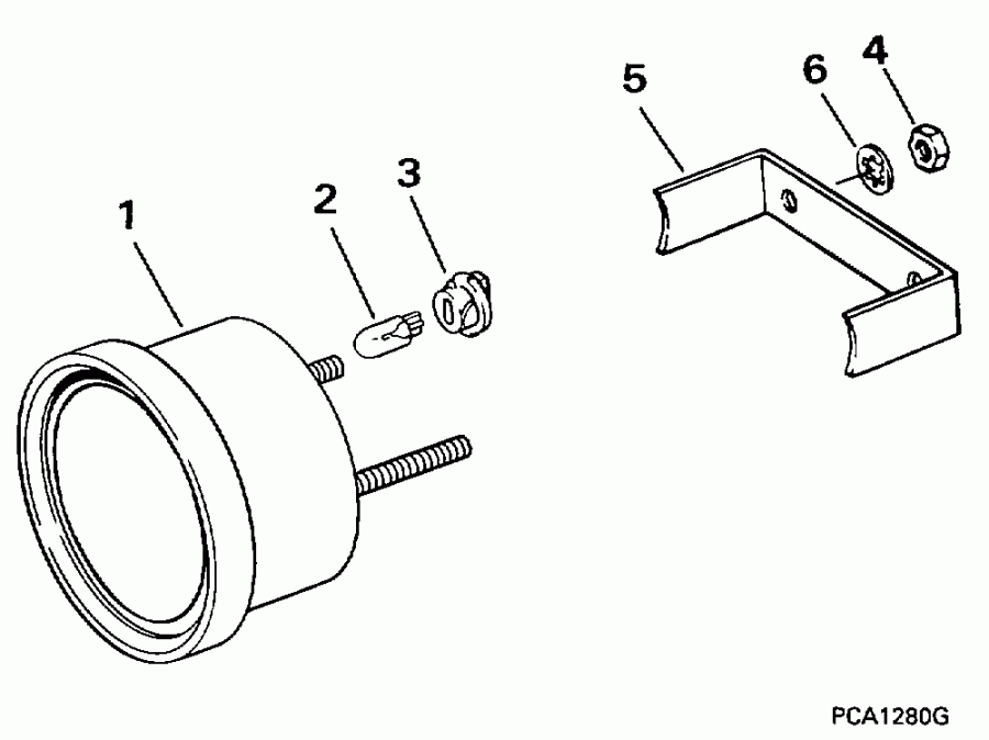 ����� Evinrude SE200WTPLG 1998  - Tachometer / ��������